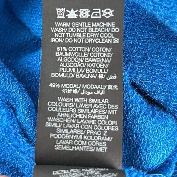 SWEATY BETTY After Class After Class Longline‎ Sweatshirt Blue Size 4-6 Small - Picture 9 of 12